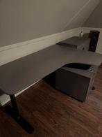 Kantoor meubelen, Huis en Inrichting, Ophalen, In hoogte verstelbaar, Gebruikt, Bureau