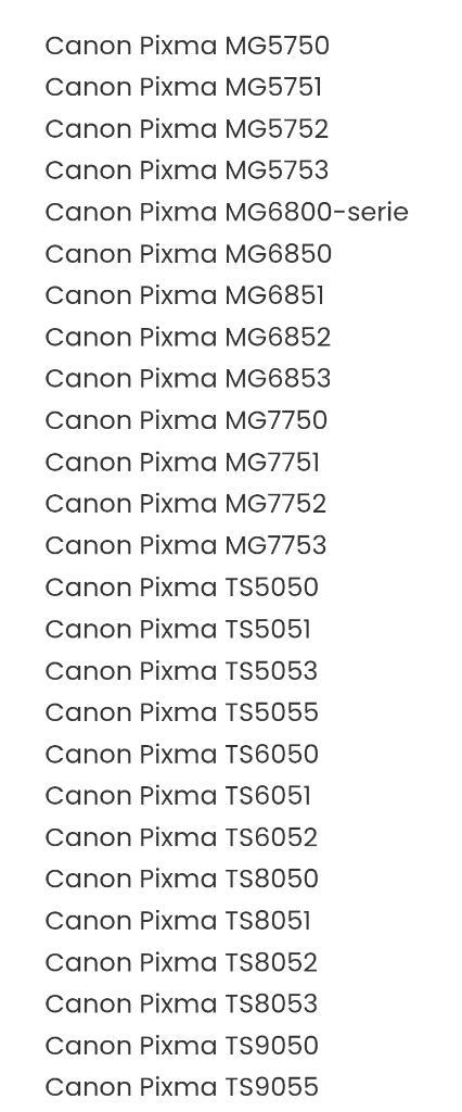 Canon printer cartridges, Computers en Software, Printers, Nieuw, Printer, Inkjetprinter, Ophalen
