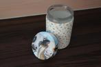 Decoratieve koeien pot met schroefdeksel – landelijke stijl, Overige kleuren, Verzenden, Nieuw, Glas