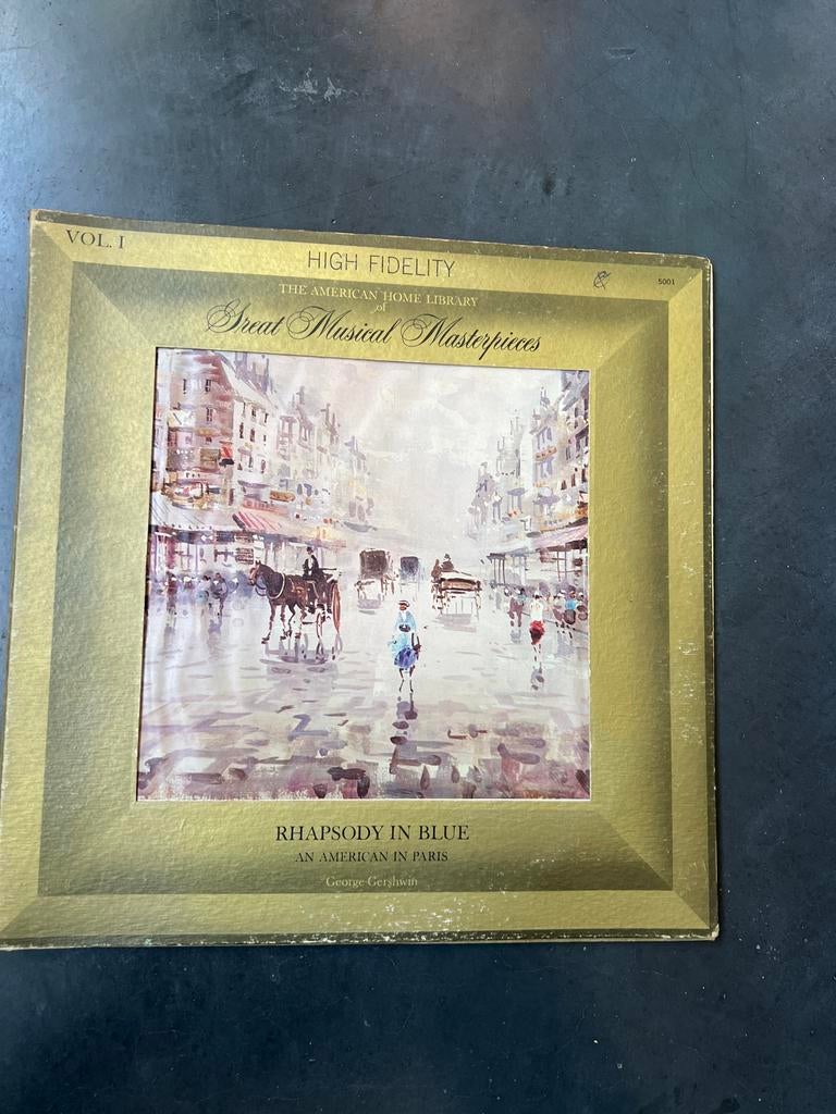 Rhapsody in Blue - George Gershwin Vinyl, Cd's en Dvd's, Vinyl | Klassiek, Gebruikt, Modernisme tot heden, Ophalen of Verzenden