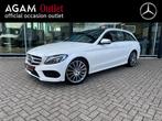 Mercedes-Benz C-Klasse Estate 180 AMG Sport Edition Panorama, Auto's, Automaat, 12 maanden, Achterwielaandrijving, Wit