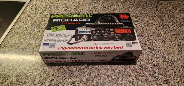 President Richard (Standaard) - Zo goed als nieuw, Telecommunicatie, Portofoons en Walkie-talkies, Zo goed als nieuw, Ophalen of Verzenden