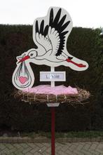 Baby geboren welkomstfeest de mooiste geboorteborden., Ophalen, Nieuw, Geboortebord