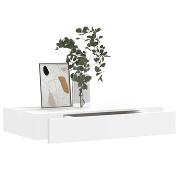 Wandplank +lade MDF zwevend voor boeken/dvd GRATIS VERZONDEN beschikbaar voor biedingen
