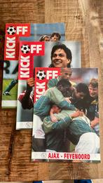 Programmaboekjes Ajax - Feyenoord 92/93, 93/94 en 94/95, Ophalen, Gelezen, Balsport