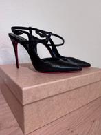 Christian Louboutin - JENLOVE 100 Black, Kleding | Dames, Schoenen, Pumps, Zwart, Ophalen of Verzenden, Zo goed als nieuw