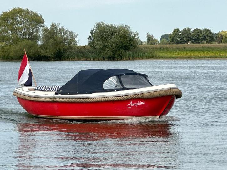 makma Vlet 700, Watersport en Boten, Sloepen, Gebruikt, 10 tot 30 pk, 6 meter of meer, Binnenboordmotor, Diesel, Polyester, Ophalen