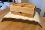 Wood Desk Organizer - Natural Color, Ophalen of Verzenden, Gebruikt