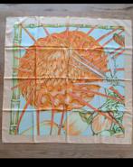 Authentieke Hermès Sjaal - Jardin Creole Detail, Hermès, Ophalen of Verzenden, Zo goed als nieuw, Sjaal