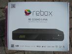 Rebox HD Receiver RE 2220 HDS  PVR, Audio, Tv en Foto, Overige merken, Gebruikt, Ophalen