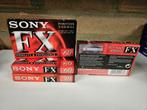 4x Sony FX 60 cassettebandje audio tape nos seal mc, Cd's en Dvd's, Cassettebandjes, 2 t/m 25 bandjes, Ophalen of Verzenden, Nieuw in verpakking