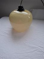 Glazen hanglamp gemarmerd glas, Ophalen of Verzenden, Gebruikt, Glas, Minder dan 50 cm