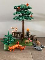 Playmobil 6815 voederplaats bosdieren, Ophalen of Verzenden, Zo goed als nieuw, Complete set