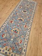Handgeknoopt oosters tapijt loper kazak 254x84, Info@SlatsAntiek.nl, Vof Slats Antiek, Rechthoekig, Perzisch