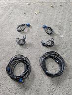✅ 4 polige speakon kabelset (4x 1,5m 2x 10m), Ophalen, Info@verbuntaudio.nl, Va, Overige kabels