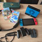 Nintendo Switch + Ringfit & Sonic Racing, Spelcomputers en Games, Avontuur en Actie, Gebruikt, Ophalen of Verzenden, 3 spelers of meer