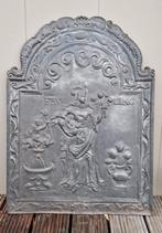 Haardplaat gietijzer, Ophalen, Houthaard