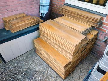 Eikenhouten vloerdelen parketvloer  beschikbaar voor biedingen