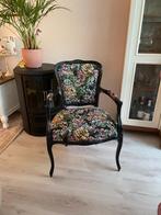 antieke stoel met armleuningen , barok stoel refurbished, Antiek en Kunst, Antiek | Meubels | Stoelen en Banken, Ophalen