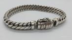 Buddha to Buddha Zilveren Armband 20cm, Ophalen of Verzenden, Zilver, Zilver