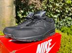 Nike Air Max 1 - All black (maat 44), Verzenden, Zwart, Sneakers of Gympen, Zo goed als nieuw