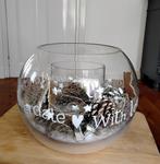 Rivièra Maison - grote windlicht, gevuld met kerstdecoratie,, Ophalen of Verzenden, Zo goed als nieuw