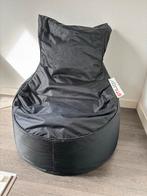 Zwarte Zitzakstoel - Comfortabel en Stijlvol!, Ophalen, Zo goed als nieuw, Zwart, Zitzakstoel