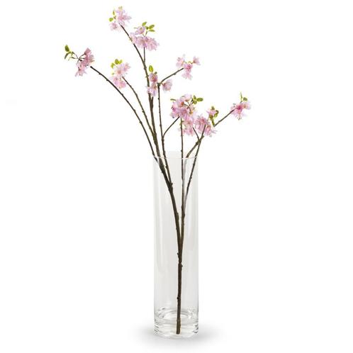 Deco cilinder vaas (hoogte 68 cm), Huis en Inrichting, Woonaccessoires | Droogbloemen, Zo goed als nieuw, Ophalen