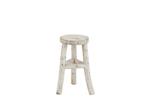 Ibiza White Wash Kruk - Nieuw, Huis en Inrichting, Barkrukken, Ophalen, Nieuw, 1 kruk, Hout