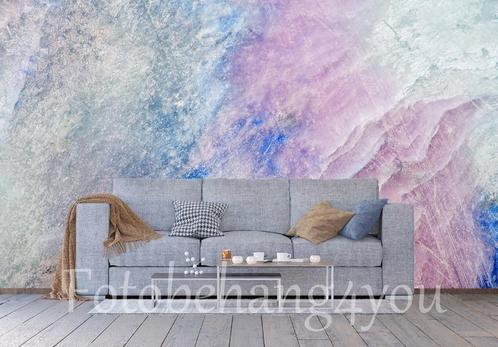 Marmer fotobehang, stenen muur behang *Fotobehang4you, Huis en Inrichting, Stoffering | Behang, Verzenden