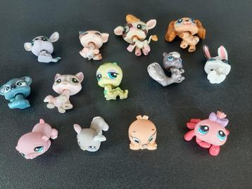 Little pet shop figuurtjes dieren zie de foto's 13 stuks beschikbaar voor biedingen