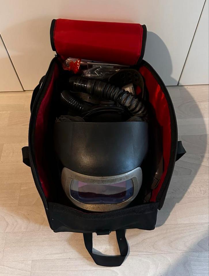 3M Speedglas 9100 Lashelm, Doe-het-zelf en Verbouw, Laskappen, Gebruikt, Lasfilter, Ophalen