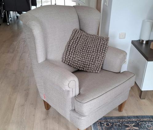 Fauteuil kleur zand/ecru, Huis en Inrichting, Banken | Sofa's en Chaises Longues, Zo goed als nieuw, Eenpersoons, Minder dan 150 cm