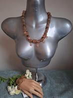 Manouk - ketting met bedels + armband, Overige materialen, Verstelbaar, Overige kleuren, Verzenden
