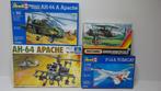 modelbouw helicopter - vliegtuig - Apache - Matchbox Revell, Nieuw, Revell, Ophalen of Verzenden, Helikopter