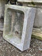 hardstenen wasbak blauwstenen antieke oude bak, Huis en Inrichting, Gebruikt, Minder dan 100 cm, 25 tot 50 cm, 50 tot 100 cm