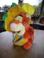 Disney Teigetje pluche met zonnebloemmuts en tas 26cm, Verzamelen, Ophalen of Verzenden, Overige figuren, Zo goed als nieuw