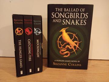 The hunger games boeken Engels 4 st Suzanne Collins  beschikbaar voor biedingen