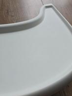 Stokke Tripp Trapp stoel tray wit, Ophalen, Gebruikt, Meegroeistoel