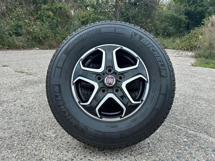 Fiat Ducato velgen 5x130 heavy met Michelin M+S 2023 ZGAN, Auto-onderdelen, Banden en Velgen, Banden en Velgen, Zomerbanden, 16 inch