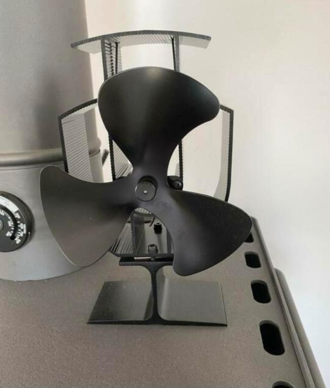 Goede kachelventilator voor meer rendement van je houtkachel, Huis en Inrichting, Kachels, Zo goed als nieuw, Houtkachel, Hout