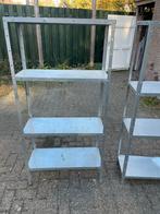 2x IJzeren Stellingkast 30x75x151cm, Ophalen, Gebruikt