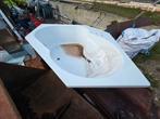 Polyesther badkuip, afm. 120x120cm hoogte 52cm, Huis en Inrichting, Badkamer | Badkamermeubels, Gebruikt, Overige typen, Minder dan 100 cm