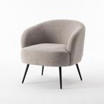 Fauteuil –Teddy Stof Natural – Heerlijk Zacht & Trendy!, Teddy, Nieuw, Ophalen of Verzenden, 75 tot 100 cm