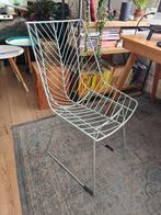 metal garden chair, Ophalen, Zo goed als nieuw, Metaal, Stapelbaar