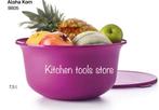 Tupperware Aloha kom 7,5L mixkom deegkom superkom voorraad, Ophalen of Verzenden, Nieuw, Paars, Bak of Kom