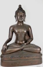 Groot oud boeddhabeeld  Chiang Saen brons, Ophalen of Verzenden