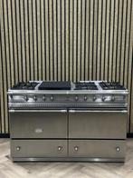 Prachtige Lacanche Inox 140cm Gas met Grote Dubbele Oven, Elektrisch, 5 kookzones of meer, Grill, Ophalen of Verzenden