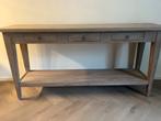 Houten console tafel met lades, Ophalen