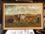 Boeren leven op platteland, Antiek en Kunst, Ophalen